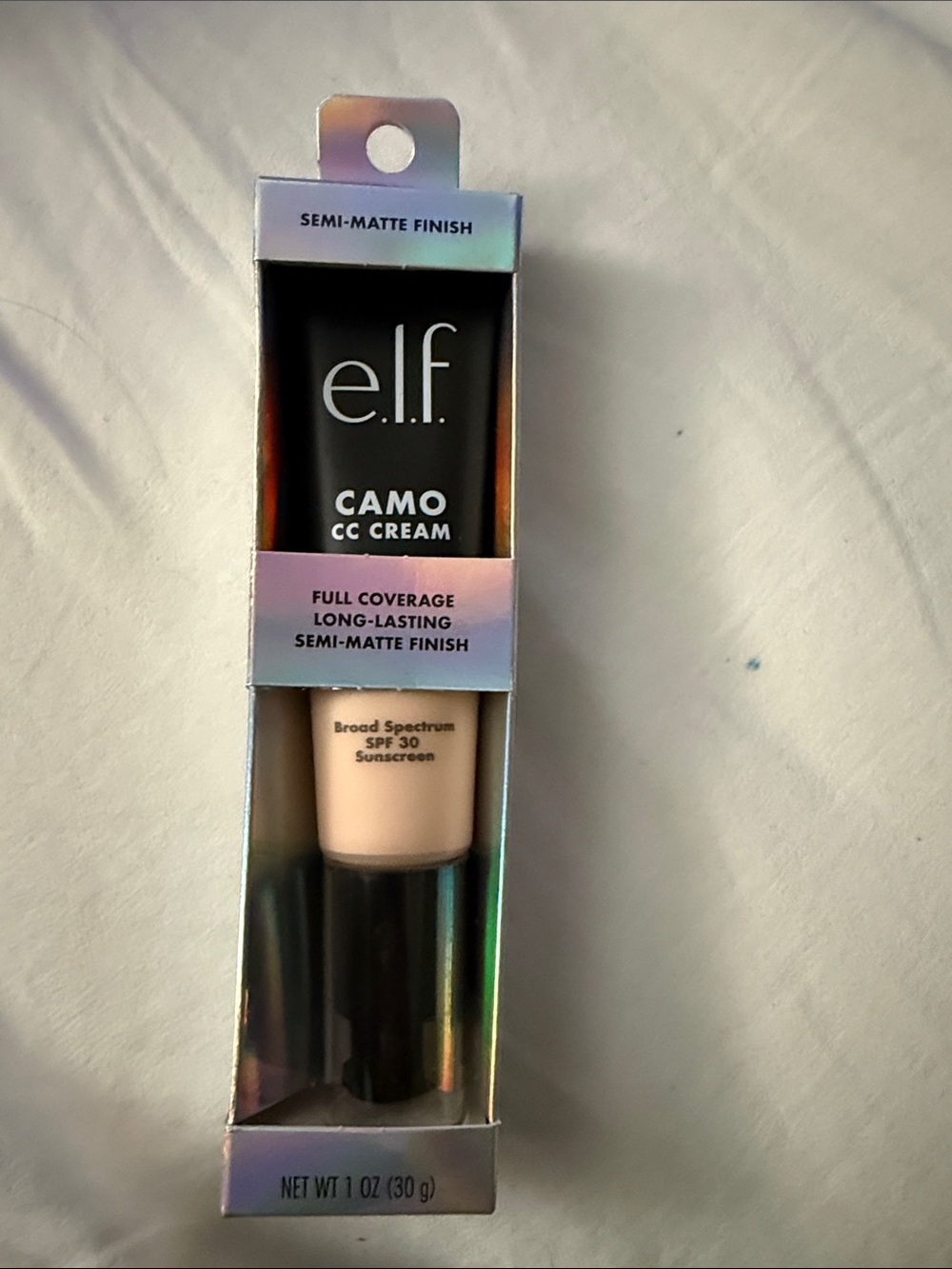 ELF Camo CC Cream Semi-Matte Finish - Black & Nude